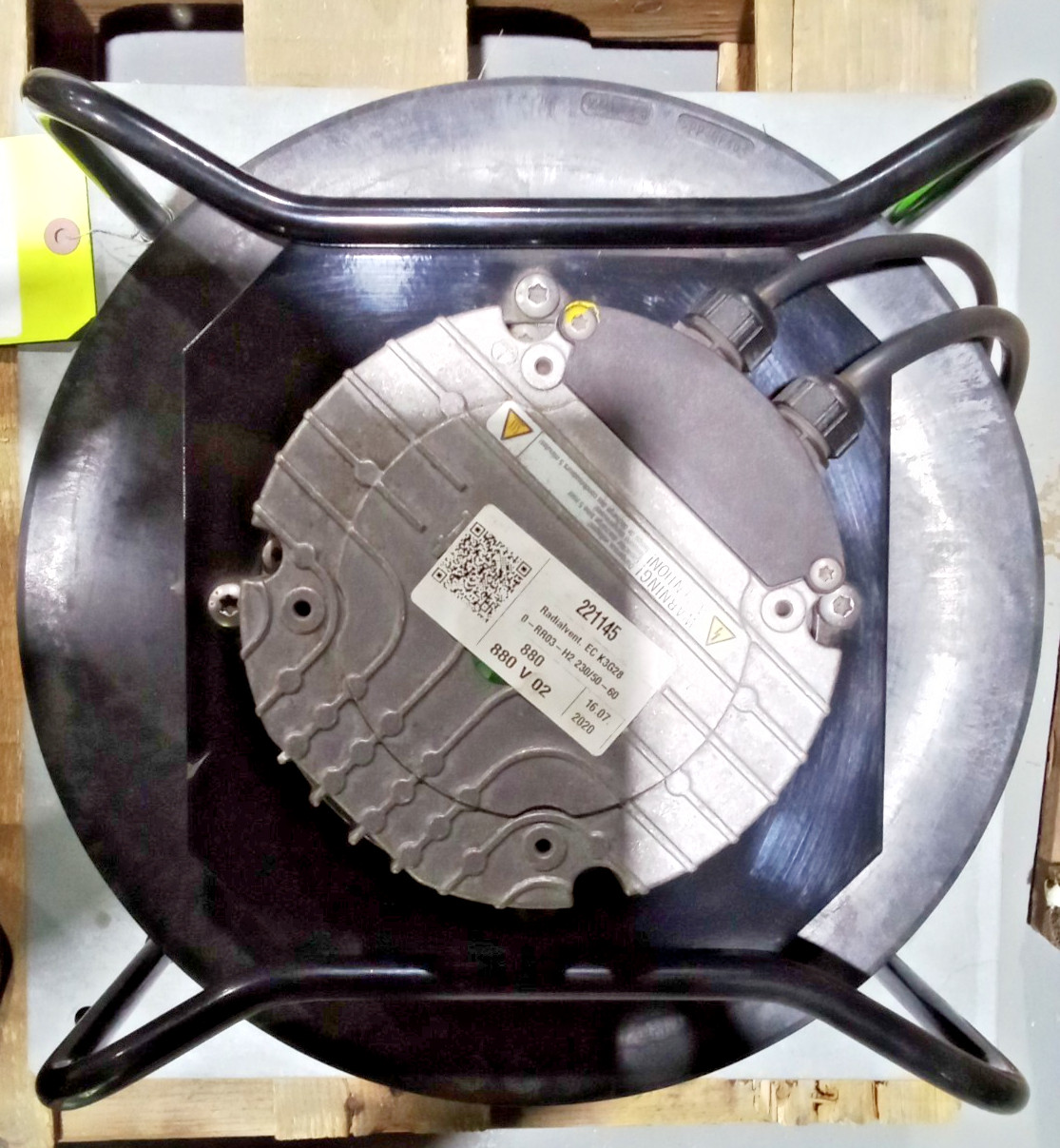 EBM-Papst K3G280-RHD-H2 EC Centrifugal Blower Fan 230-277VAC 680W