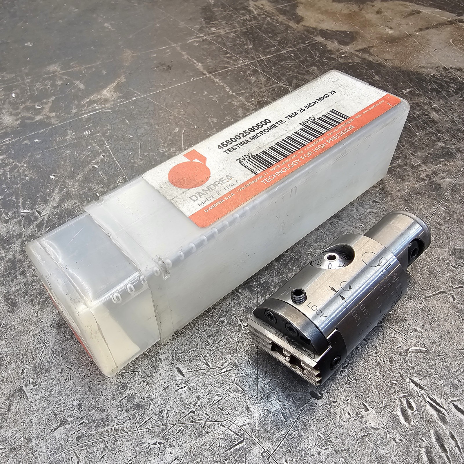 D’Andrea 1.1-1.5″ 28-38mm TRM 25 TRM25 Finish Boring Head MHD 25 Connection