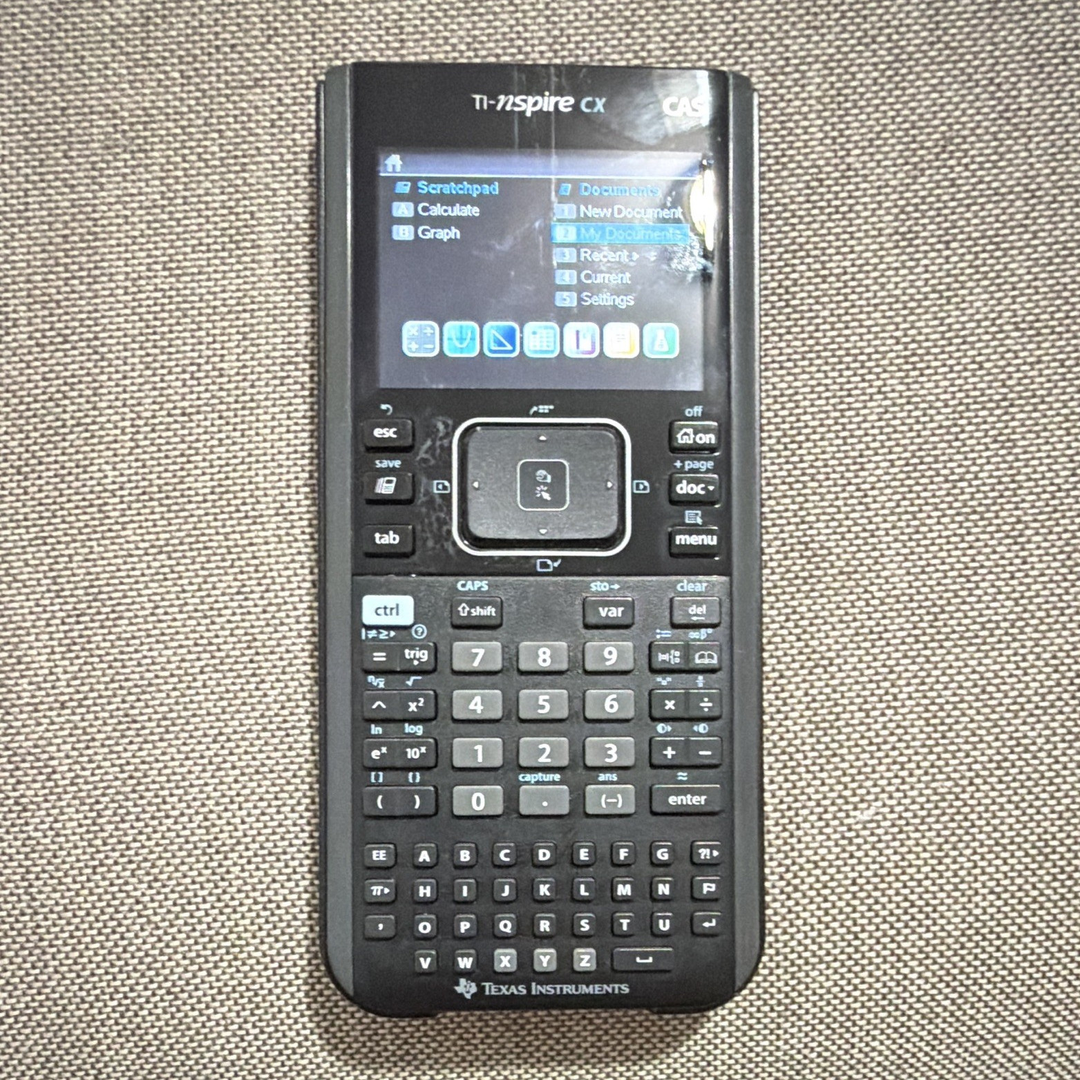 Texas Instruments TI-Nspire CX CAS Graphing Calculator Programmable Backlit USB