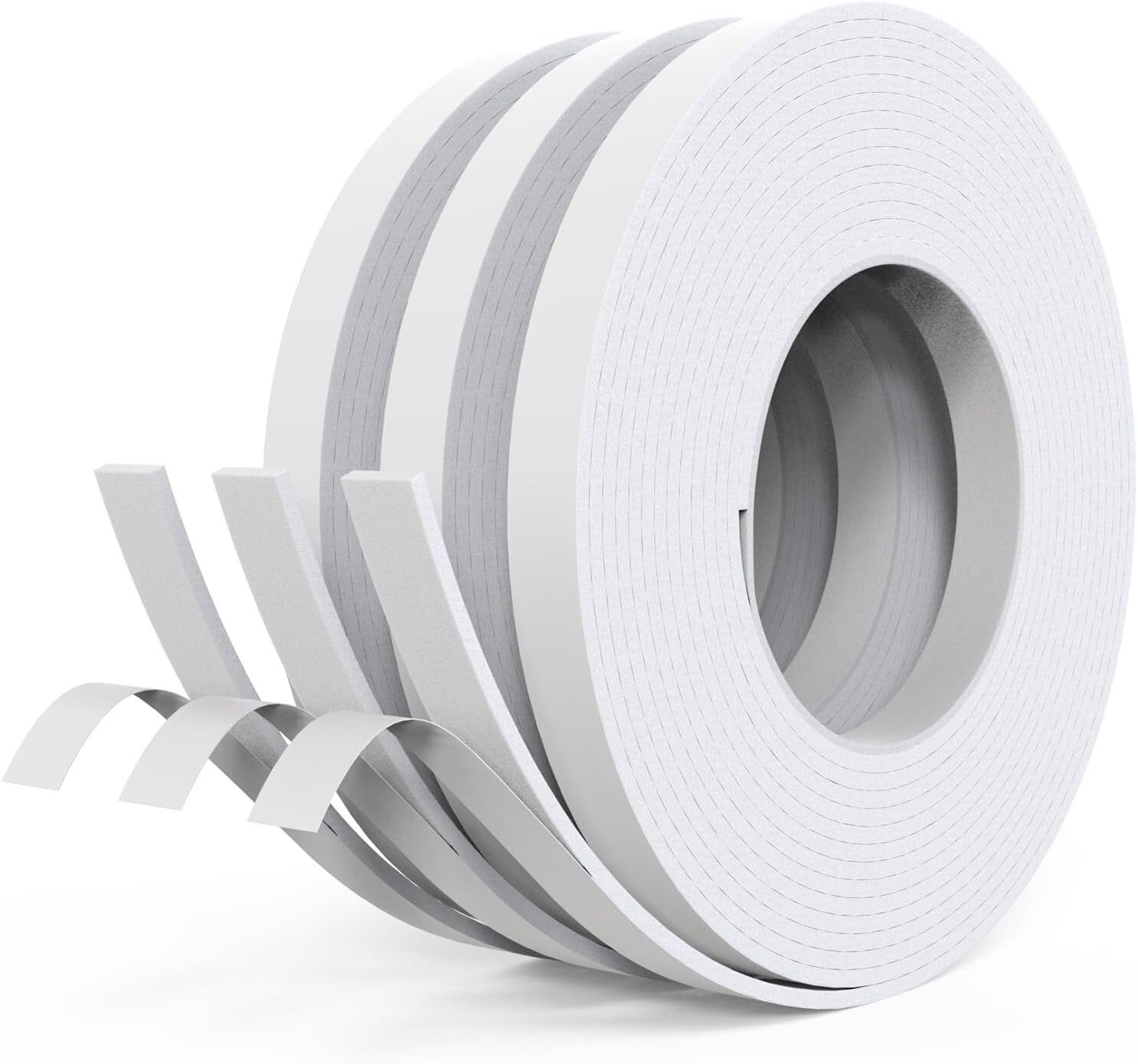 Single Sided Self Adhesive Foam Seal Strip for Door Frames and Windows Insulatio