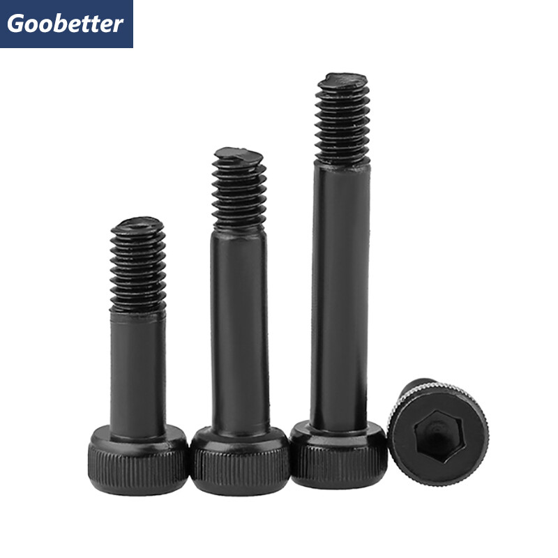 Black Hex Socket Head Cap Screws Allen Bolts Partially Threaded M2 M2.5 M3 M4