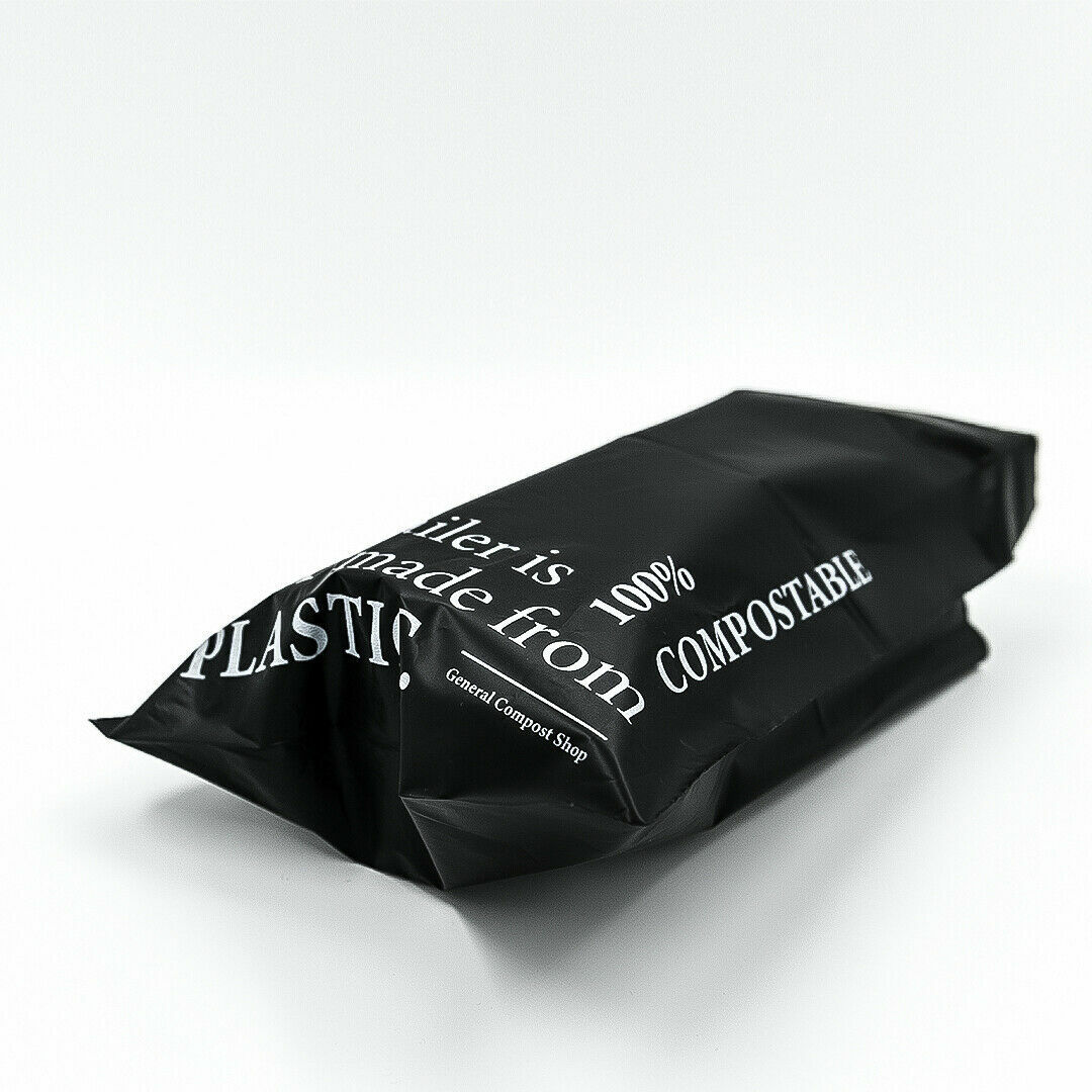 Compostable Mailer Biodegradable Satchel Post Packaging Black XS,S,M,L 100 Pack
