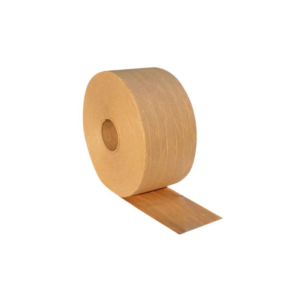 Reinforced Kraft Gum Tape – 2.75″ x 375′ Water Activated Adhesive Tape 16 Rolls