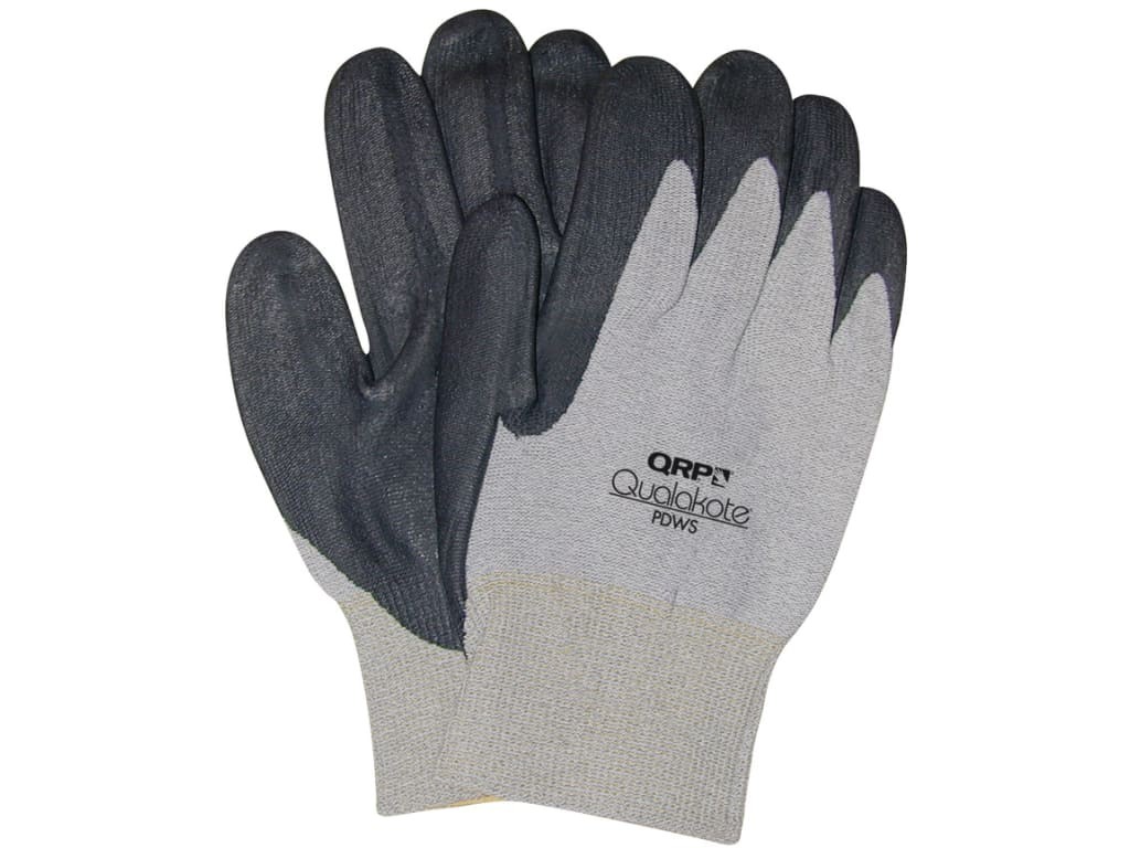 QRP PDWSS – Gloves Qualakote ESD Wave Solder Sm 12pr/Bag