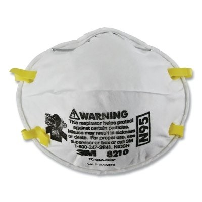 N95 Particulate Respirator, Half Facepiece, Filter, One Size 3M™ 7100132742