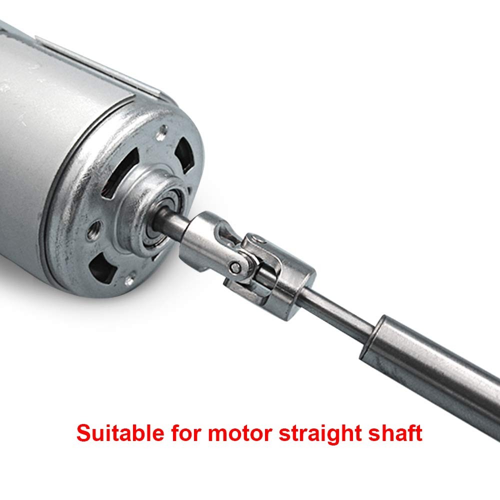 Universal Flexible Shaft Coupling Coupler Motor U Joint Connector RC Boat Metal
