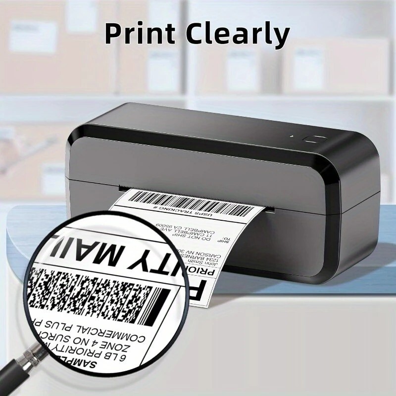 1000 Labels 4″ x 6″ Direct Thermal White Shipping Printing Labels 500 Per Roll