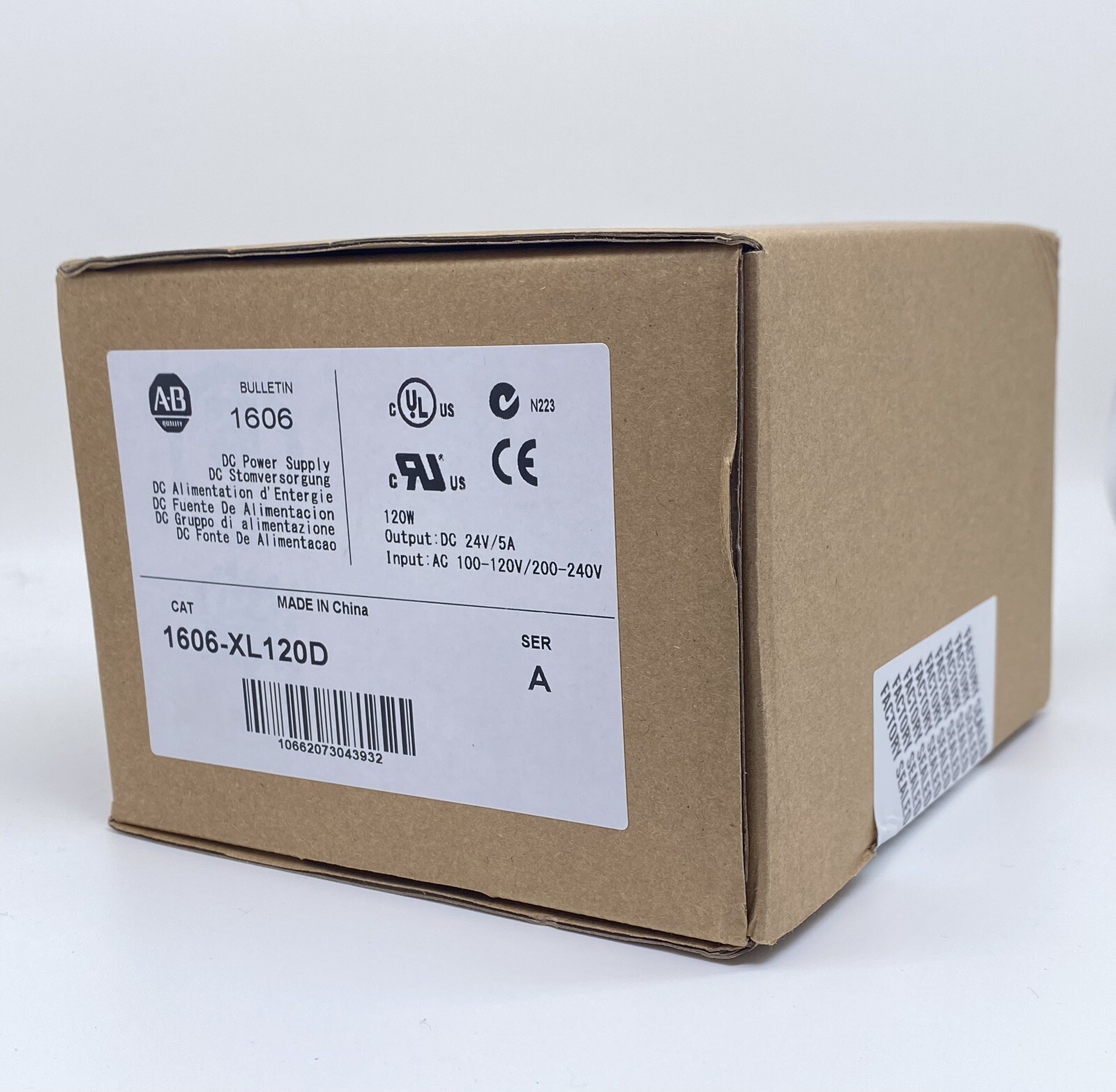 1606XL120D Allen Bradley 1606-XL120D Bulletin 1606 DC Power Supply In Box