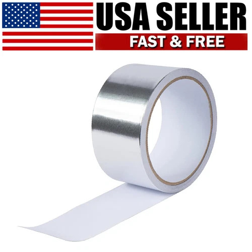 NEW Aluminum Foil Duct Tape HVAC 2in x 30Ft Heavy Duty Insulation Repair