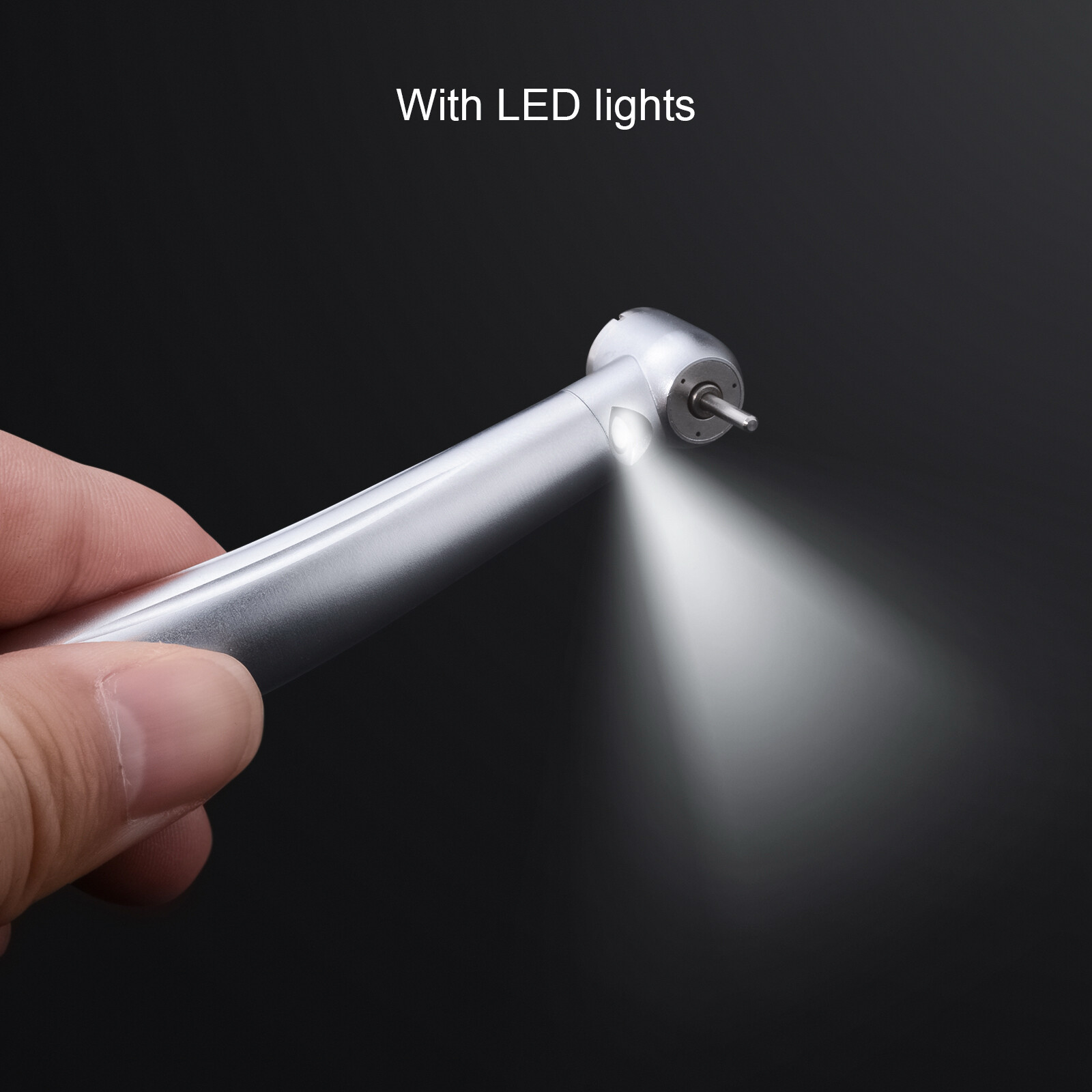 NSK Type Dental LED High Speed Handpiece Internal Triple Spray Push Button 4H US