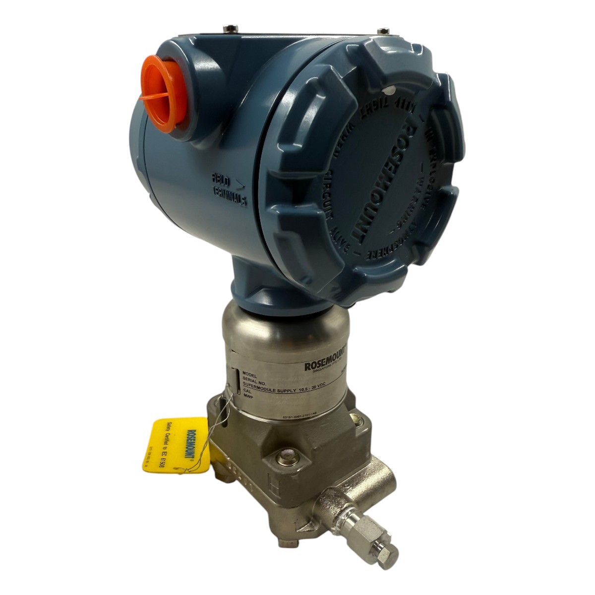 Transmissor pressão Rosemount 3051S2CA4A2E11 0 a 160 kgf/cm2