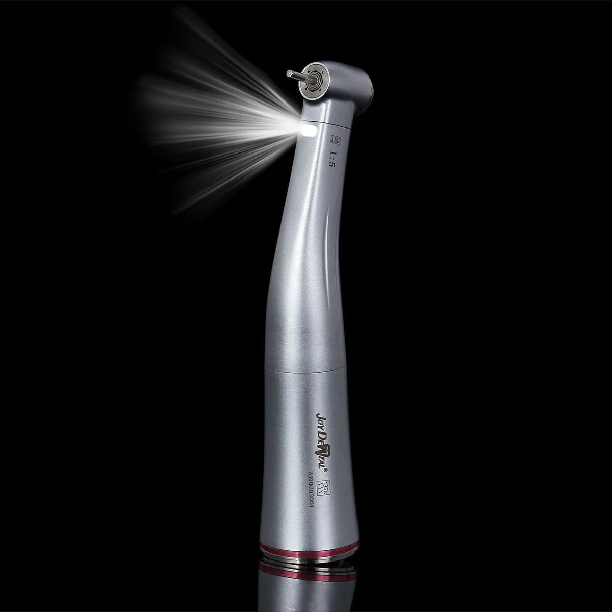 Dental 1:5 Increasing Contra Angle Fiber Optic Handpiece F E-type Electric Motor