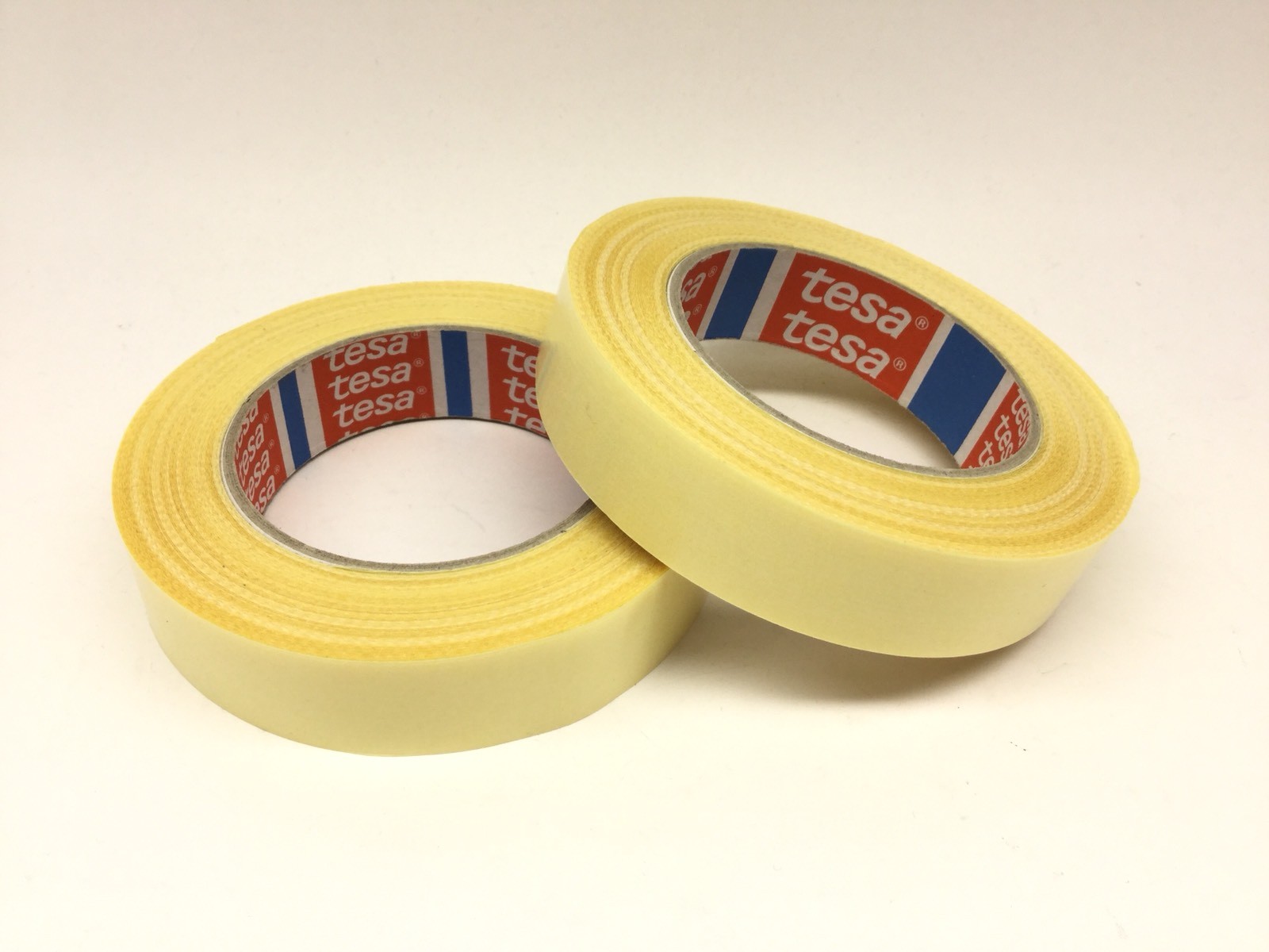 2 PACK – 4934 Tesa Tape 25mm Double Sided Tape Fabric Backing (x2)