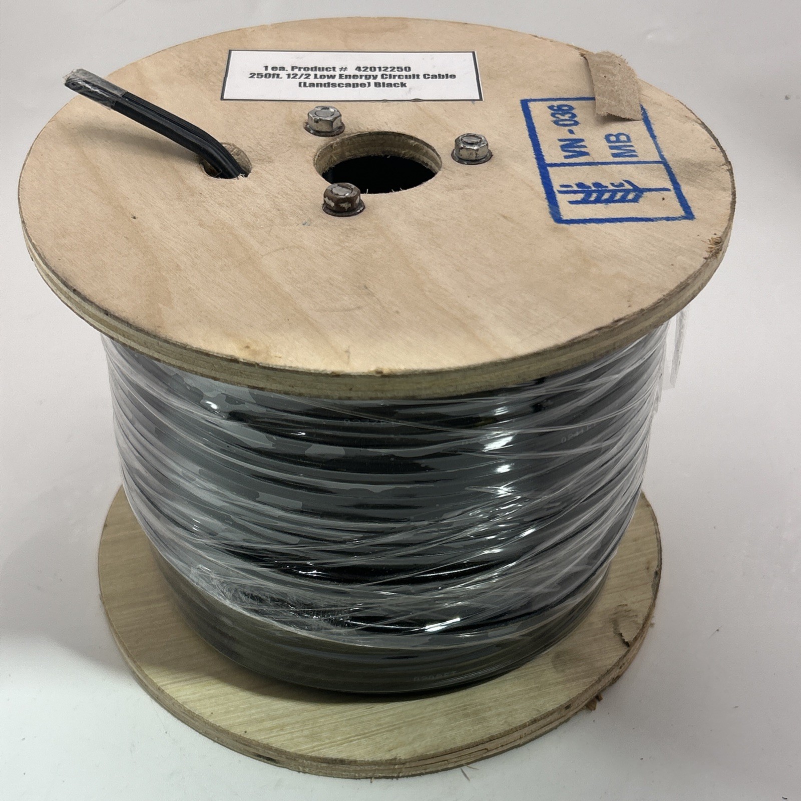 12 Guage 12/2 Low Voltage Landscape Wire 250FT Outdoor Landscape Lighting Cable