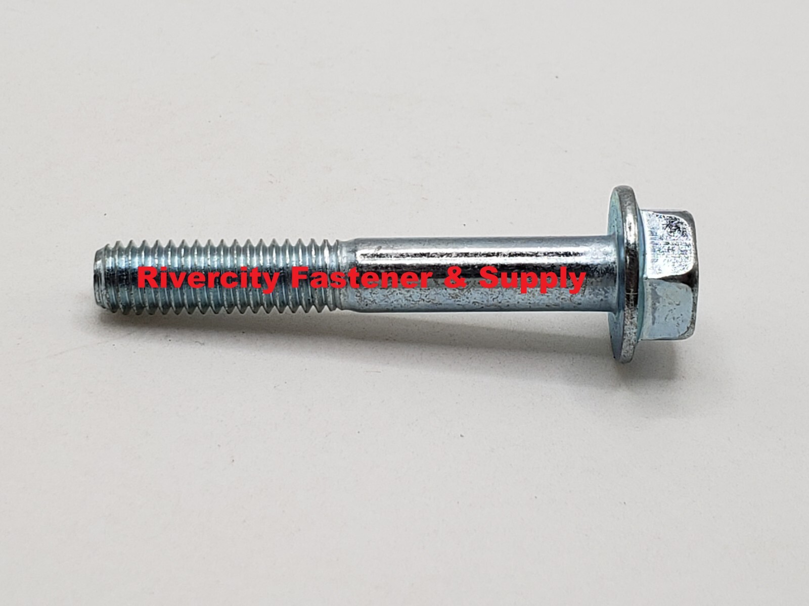 M6-1.0×40 Flange Bolts 6mm x 1.0 x 40mm Grade 10.9 Steel Screws M6x1.0 x 40