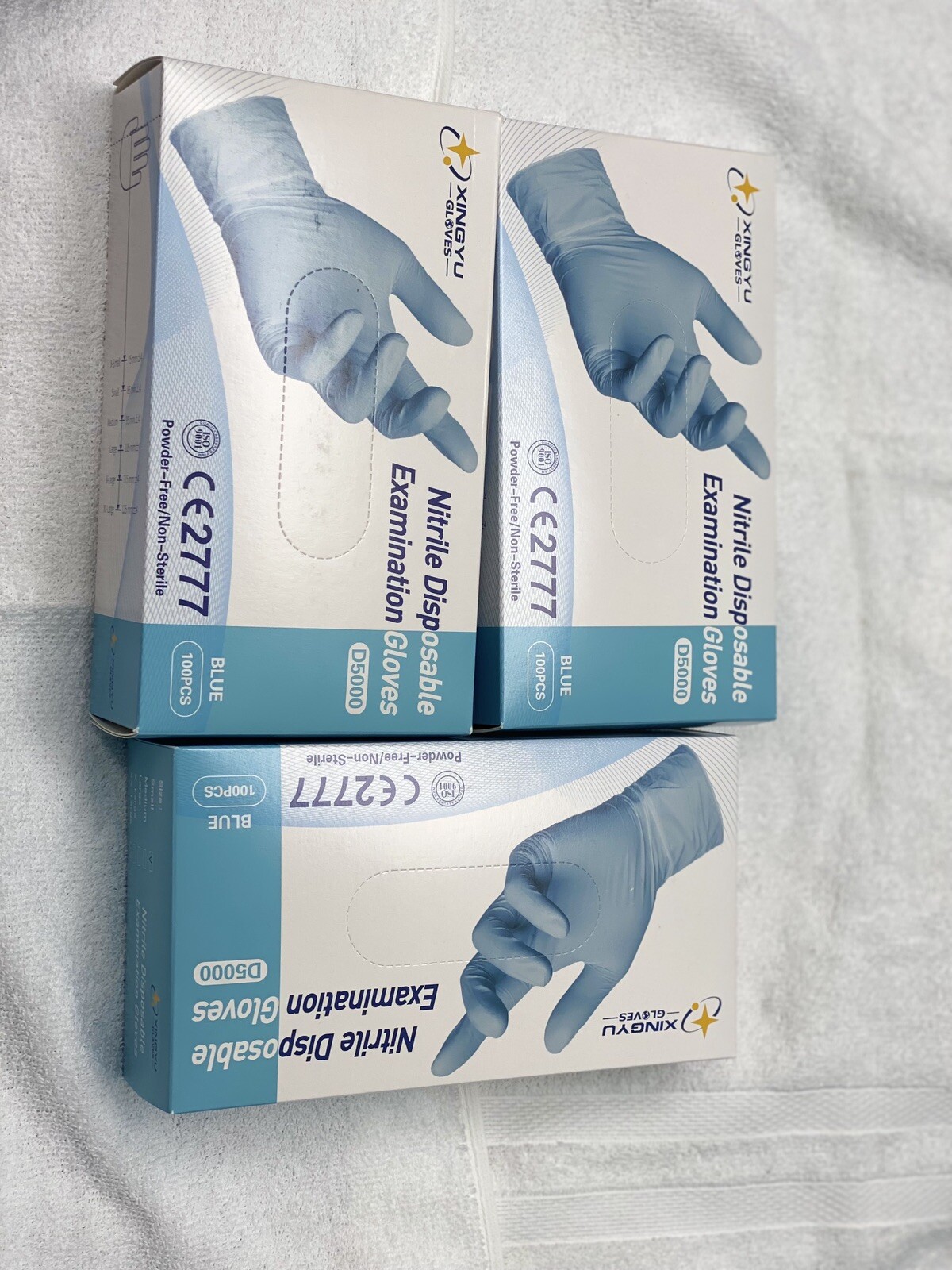 Medical Exam Gloves – Blue (100 Count)