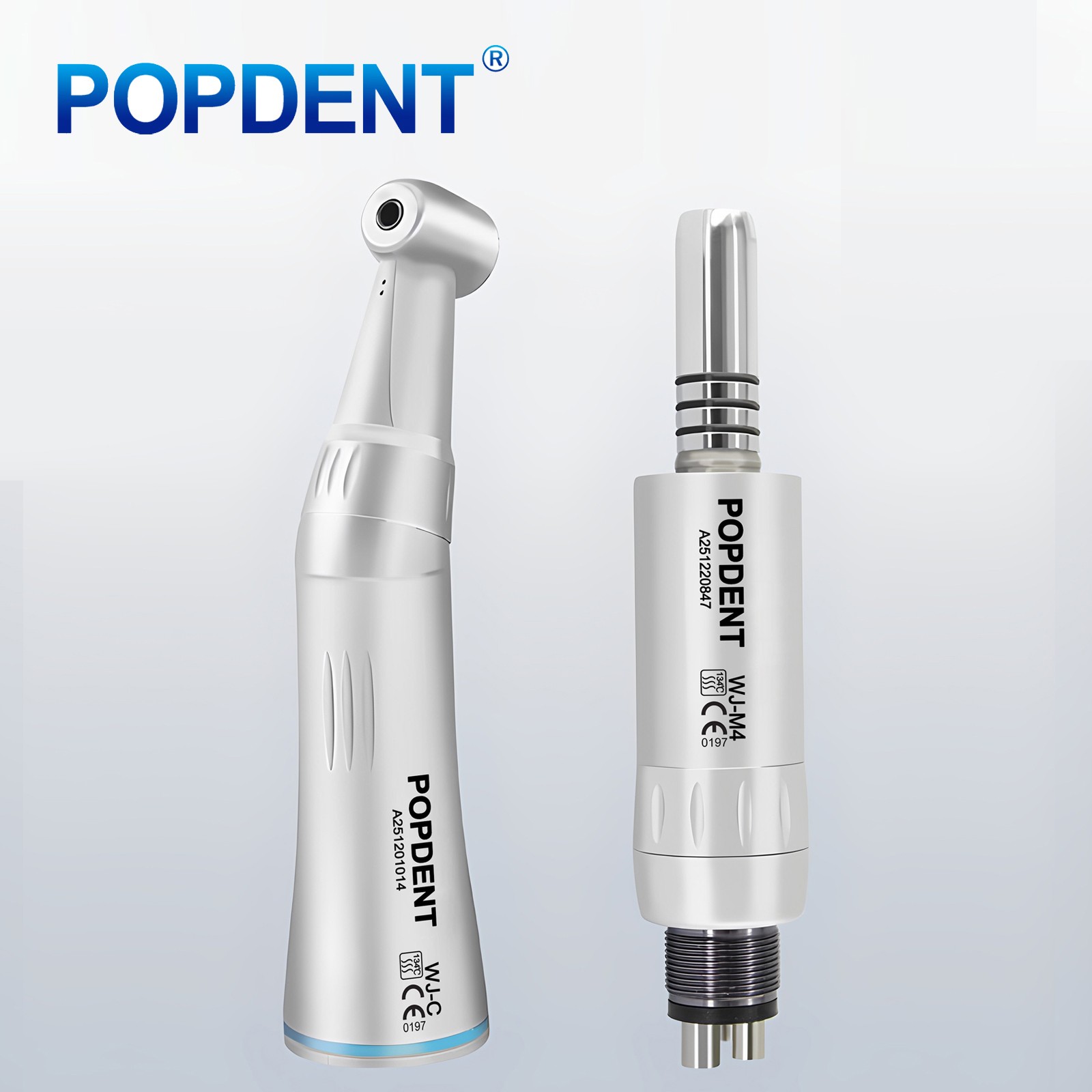 NSK Style Dental Slow Speed Handpiece E-Type Inner Water Spray 4-Hole Air Motor