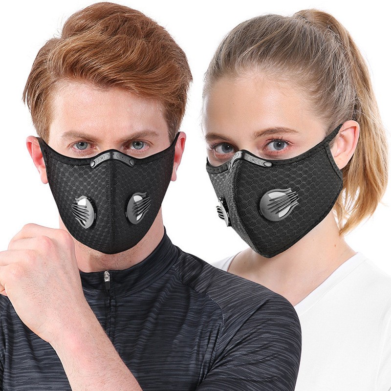 Anti Pollution Half Facepiece Reusable Face Shield Respirator Dust Mask Filters