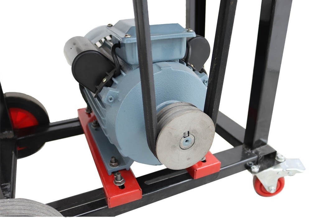 Dry-Wet Straw Hay Cutter Crusher Grain Grinder with Conveyor&Dust Collector 220V