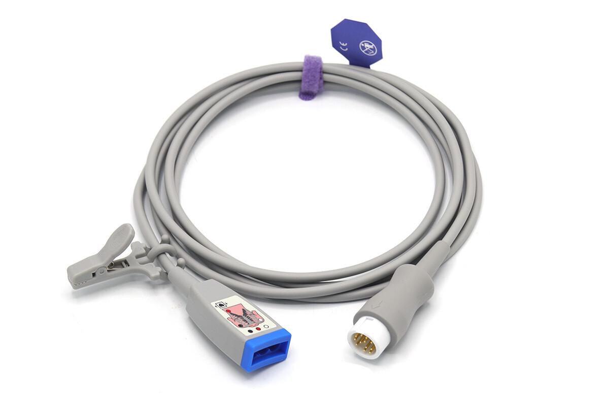 Philips 12 pin 3 Leads ECG EKG Trunk Cable Agilent, Heartstart, Intellivue