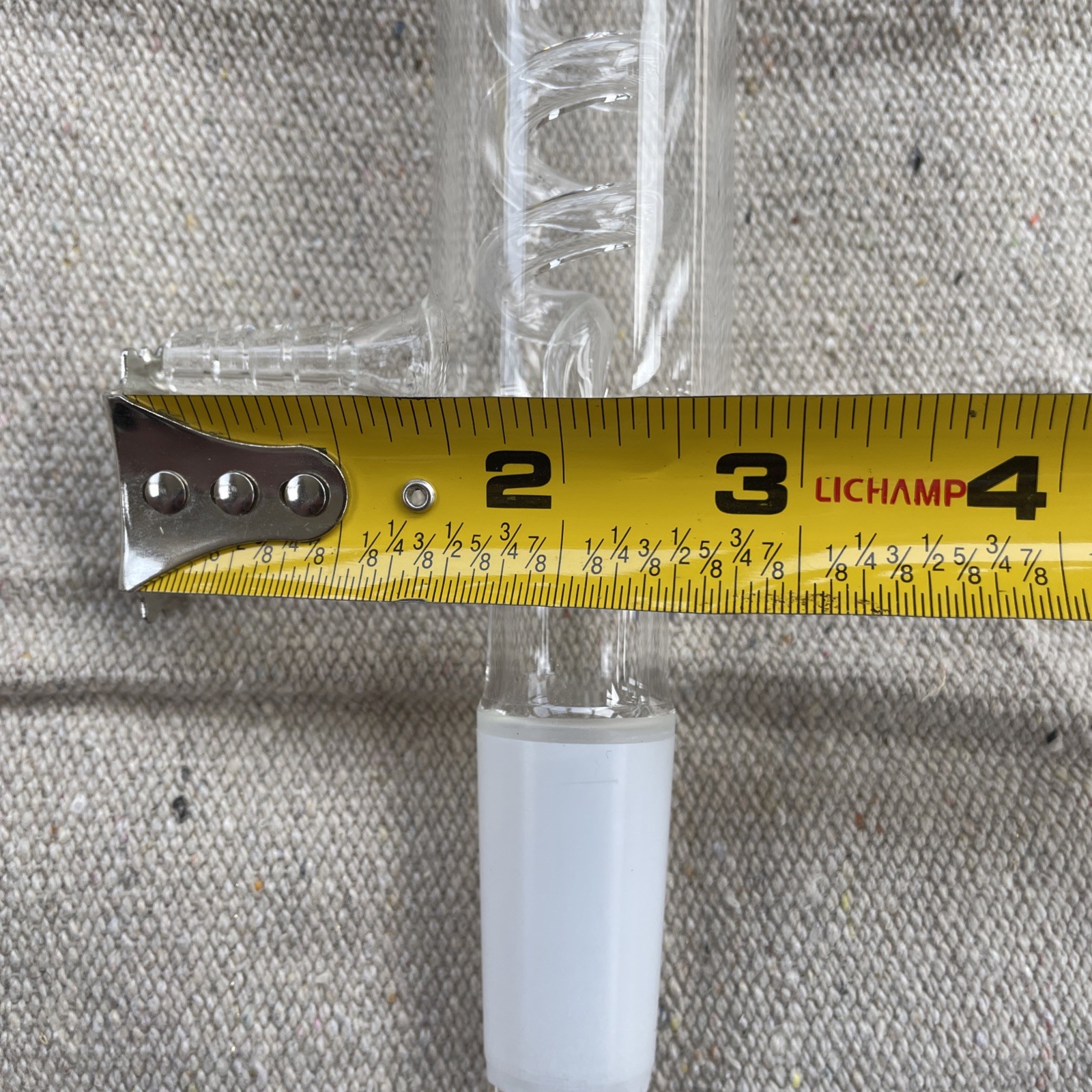 KONTES Bantam-Ware 24/40 Glass Condenser Laboratory scientific glass.