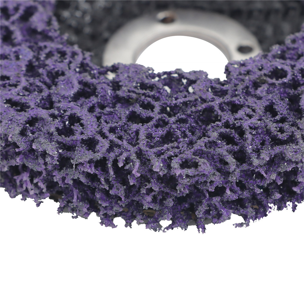 12Pack (6 Purple & 6 Black) 4″ Paint Stripping Disc Set Efficient Rust Removal