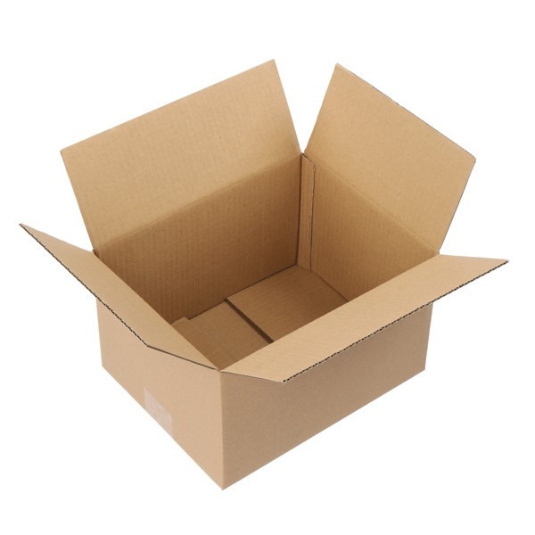 50pcs 10 “x 8” x 6 “(25.4×20.3×15.2cm) thick 3mm corrugated cardboard box in kra