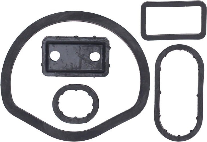 Oil Filter Housing Seal Gasket Oil Cooler Kit for W203 W208 W209 W210 W211 W220
