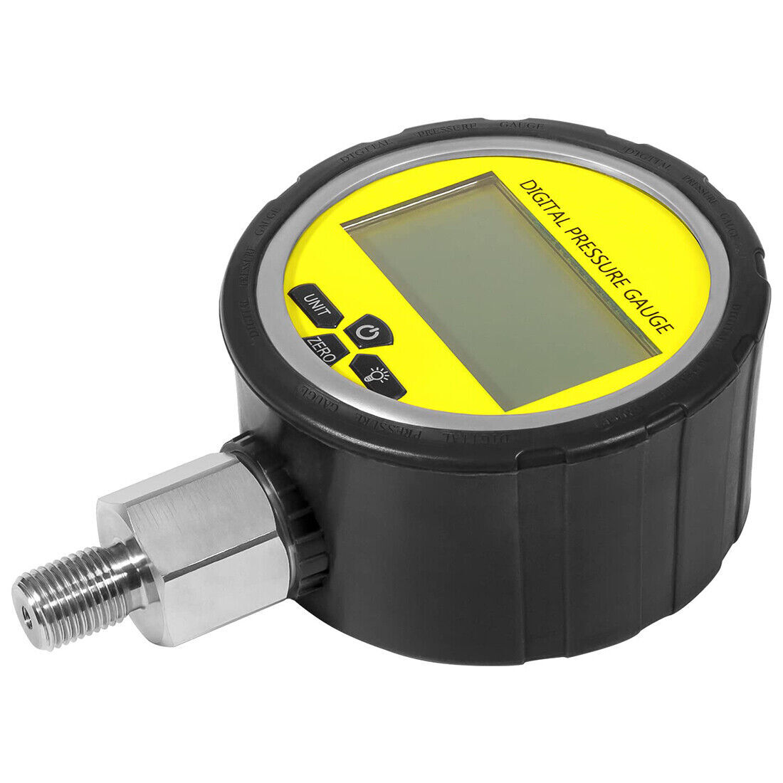 10000PSI Digital Hydraulic Pressure Gauge Manometer 1/4 inch NPT 700BAR/70Mpa