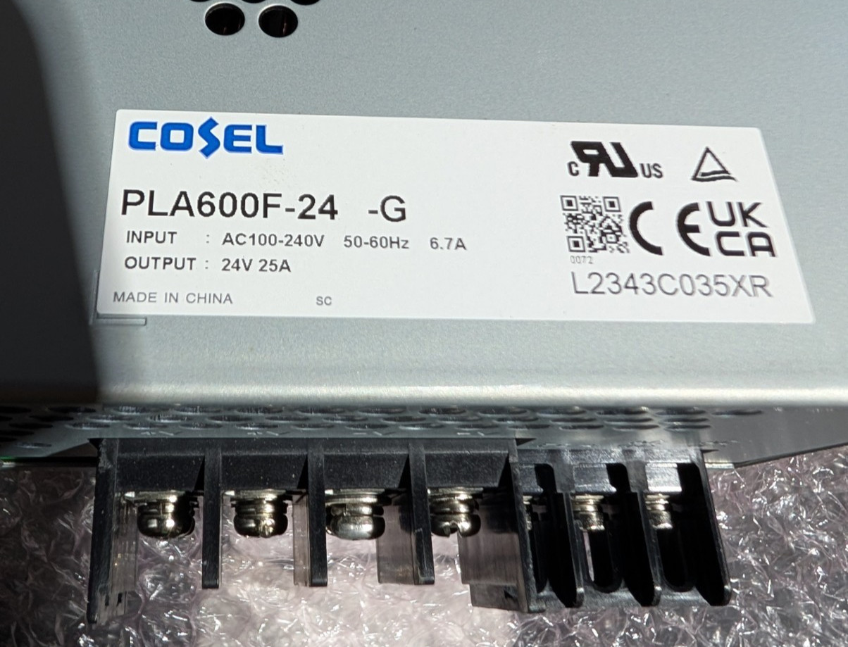 NEW OPEN BOX – COSEL PLA600F-24-G -600 W 24V FAST USA SHIPPING! #Z34