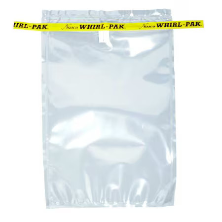 Whirl-Pak B01020 Sampling Bag, Clear, 24 Oz., Pk500