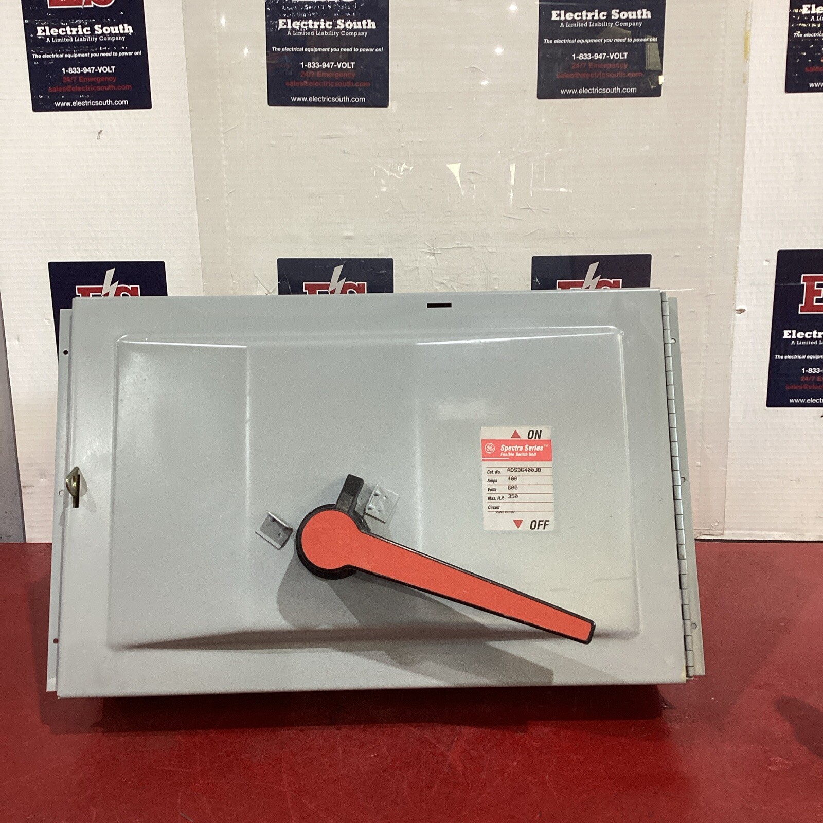 GE Spectra Series ADS36400JB Fusible Switch 400 Amp 600V