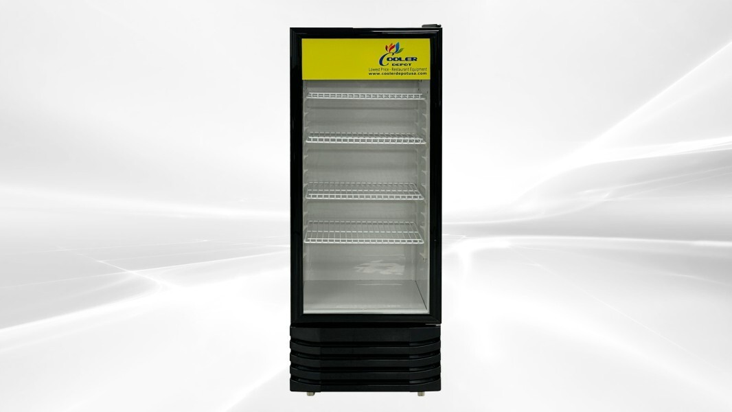 NEW Glass Door Merchandiser Refrigerator Cooler Beverage NSF 19″ x 20″ x 57″