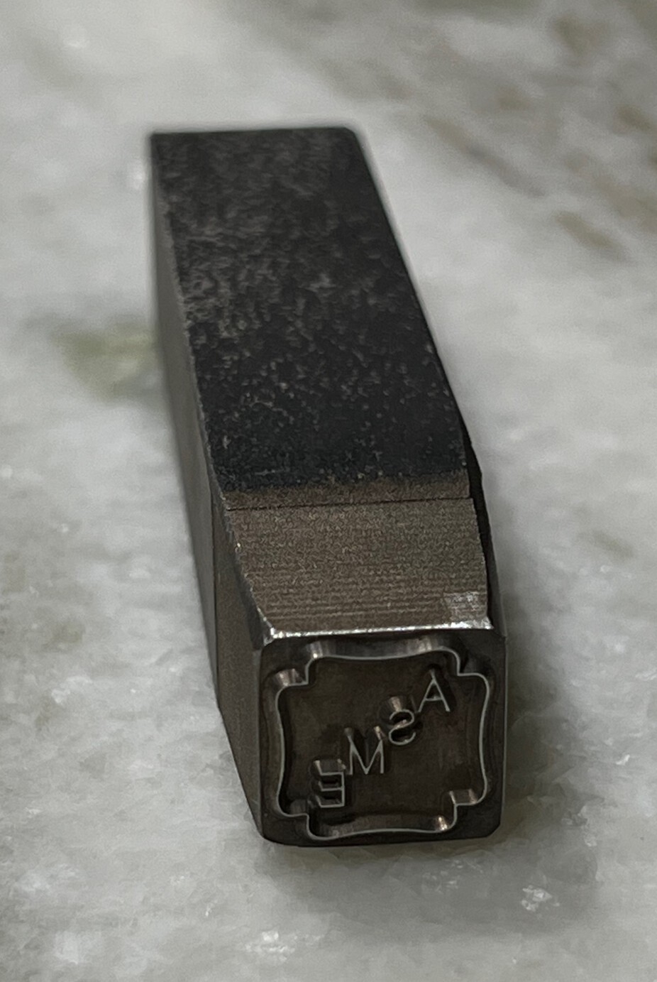 ASME logo, stamping tool, hardened, 0.70″ width