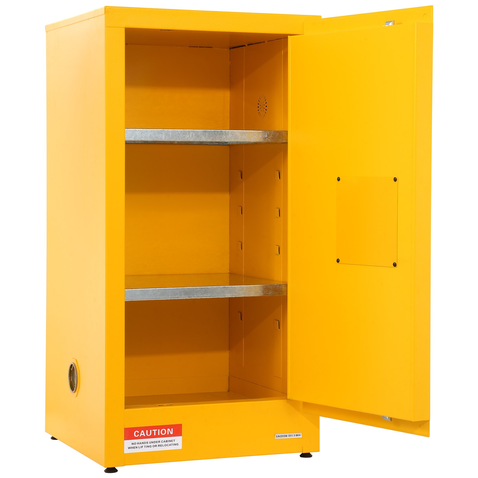 Uimoso Flammable Liquid Safety Storage Cabinet, 16 Gal, 18.1×18.1×35.4 in