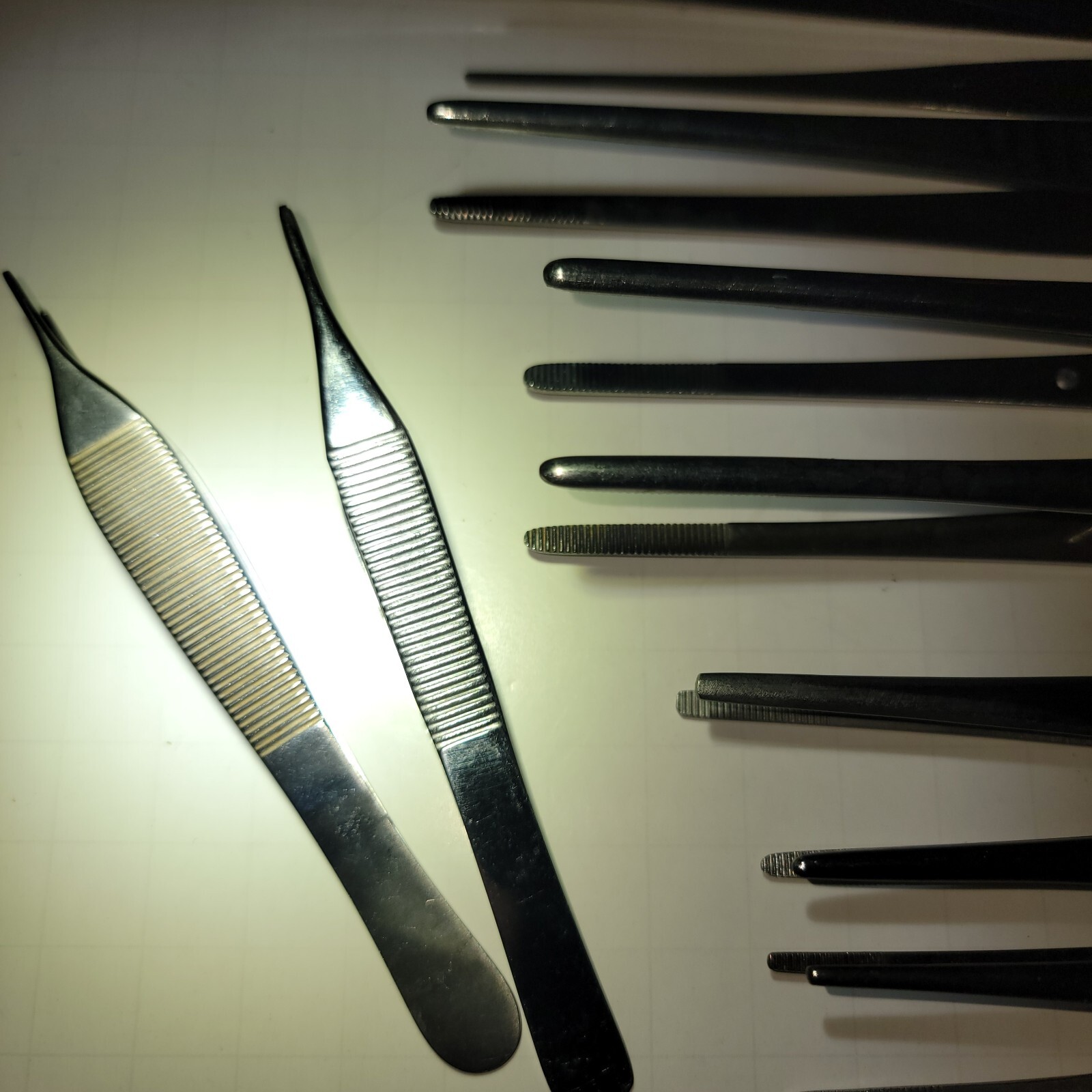Lot Sale of 20 Surgical Tweezers / Forceps -various Sizes