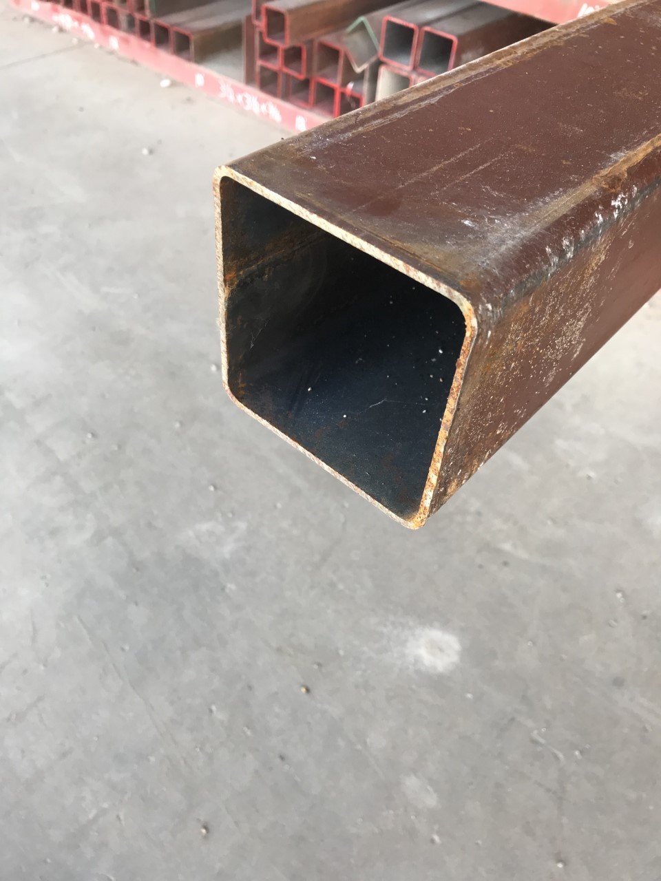 4″ X 4″ X 36″ Steel Square Tube 11ga Tubing Wall Steel Brace Support Weld Primed