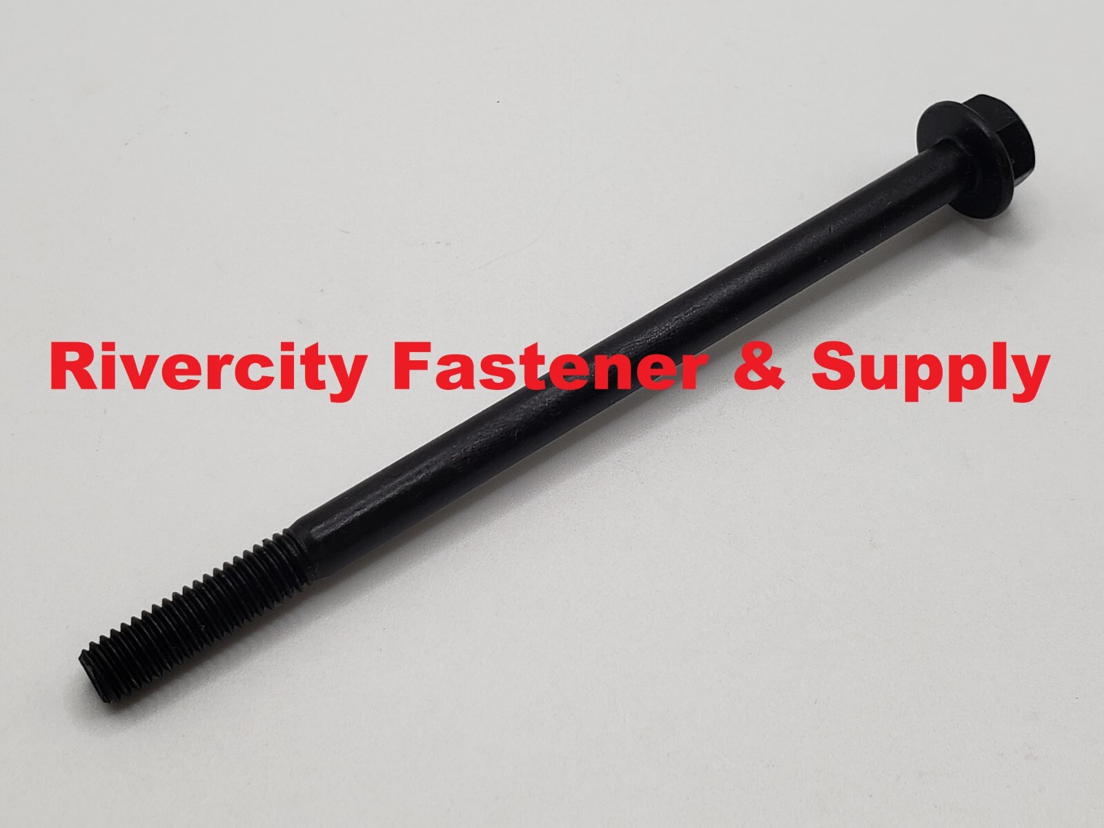 M6-1.0×100 Flange Bolts 6mm x 1.0 x 100mm Grade 10.9 Steel Screws M6x1.0 x 100