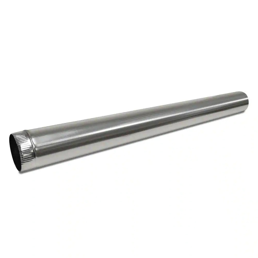 12 In. X 5 Ft. round Metal Duct Pipe