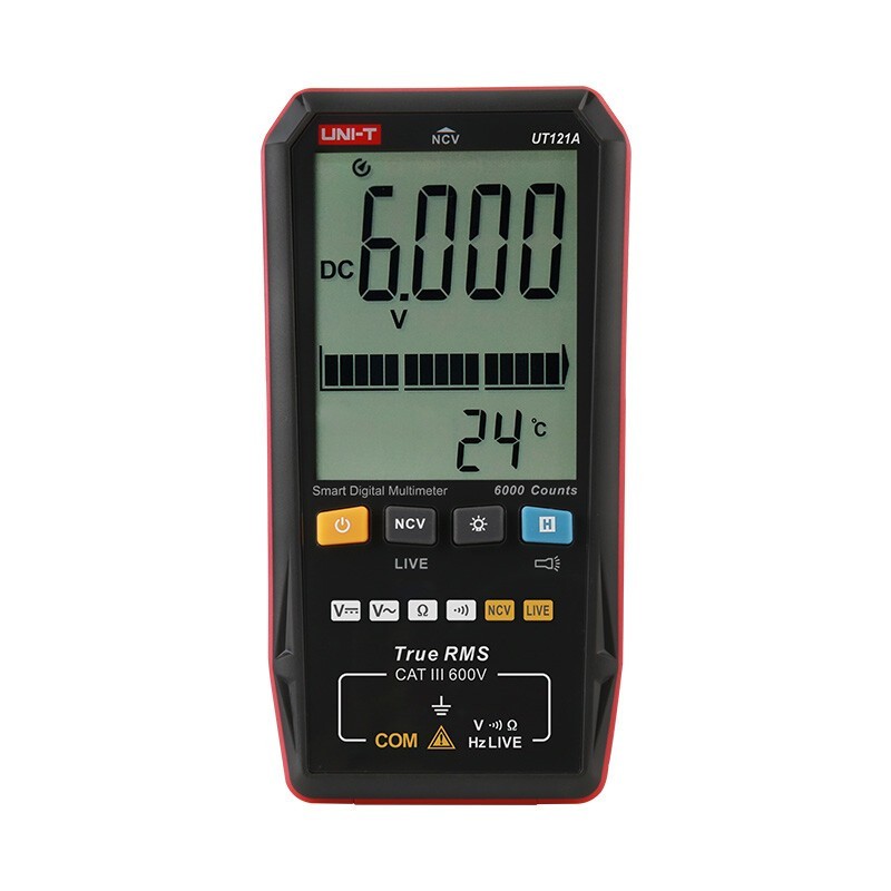 Intelligent TRMS Digital Multimeter Voltage Frequency Dual Display NCV LIVE Test