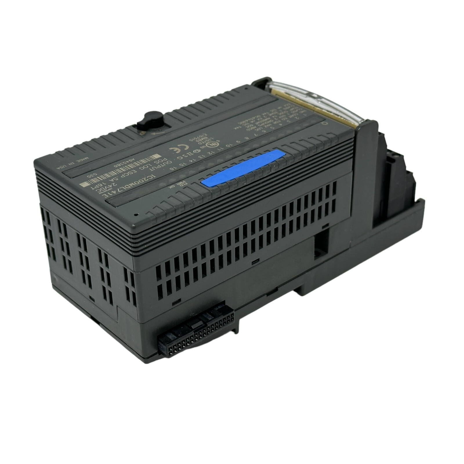 GE Fanuc VersaMax IC200MDL741E 24VDC Output Module 16 Pt w/ESCP 0.5A USA Made