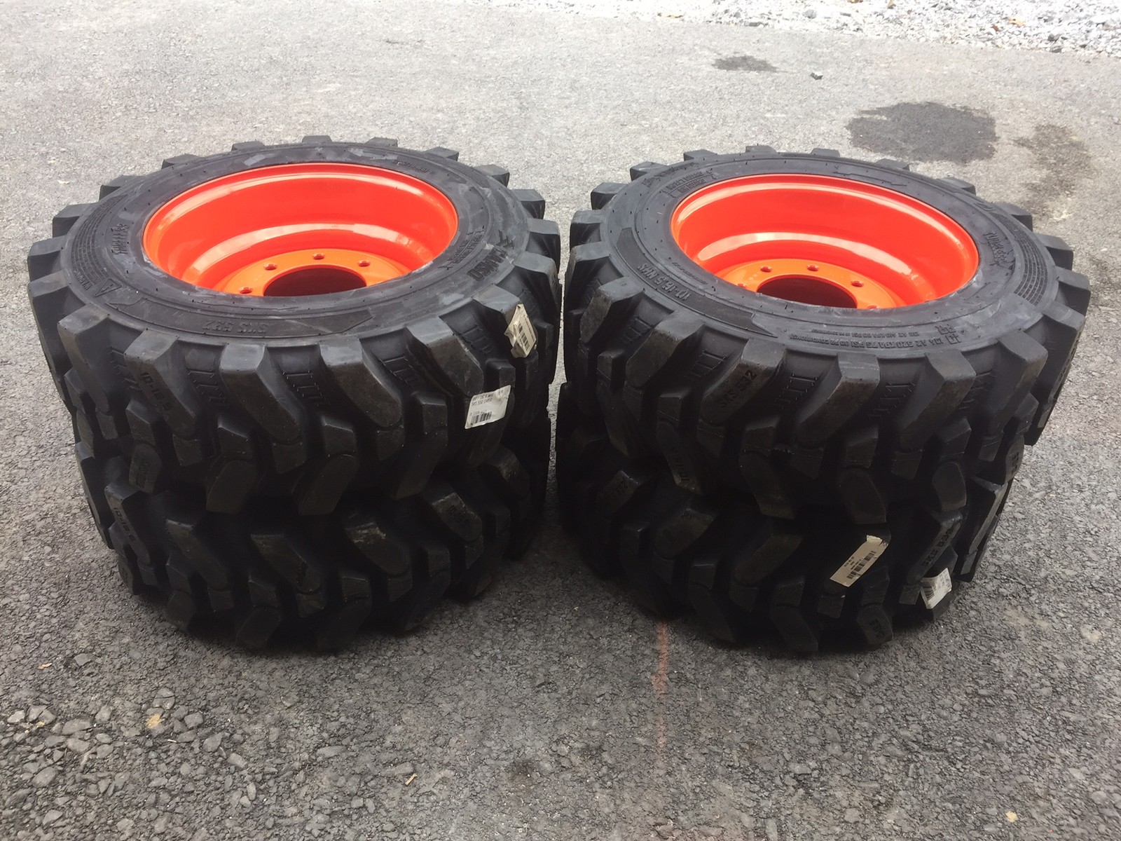 HD 10-16.5 Camso SKS532 Skid Steer Tires/Rims for Bobcat & more-10X16.5