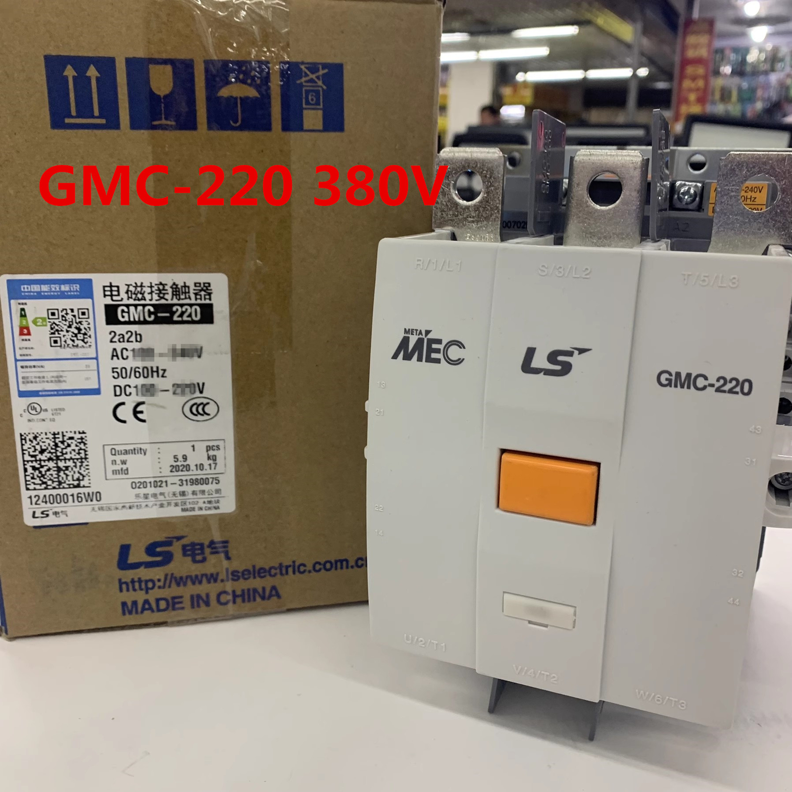 1pcs LS power generation AC/DC contactor GMC-220 380V