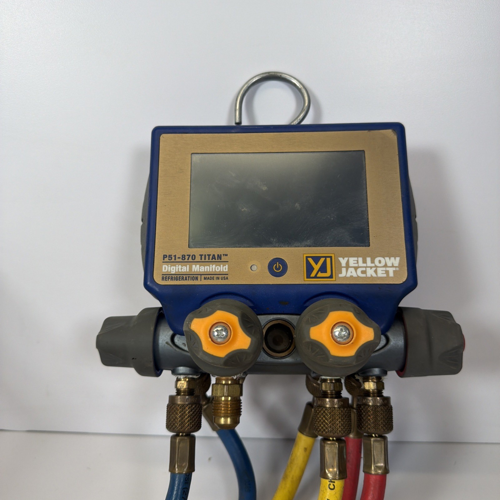 Yellow Jacket P51-870 TITAN Digital Manifold 40870 w/ Hoses & Bag