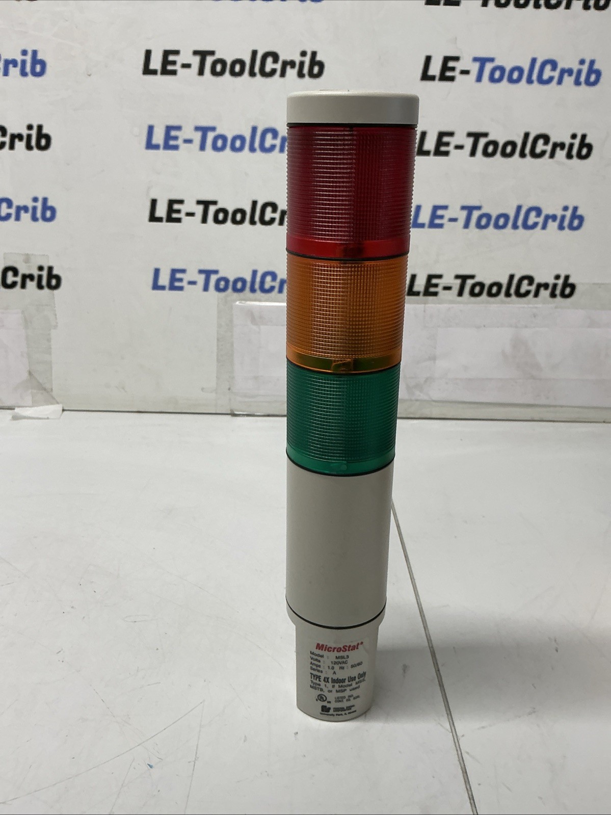 Federal Signal MicroStat MSL3-120 Tower Light 120V W-201S