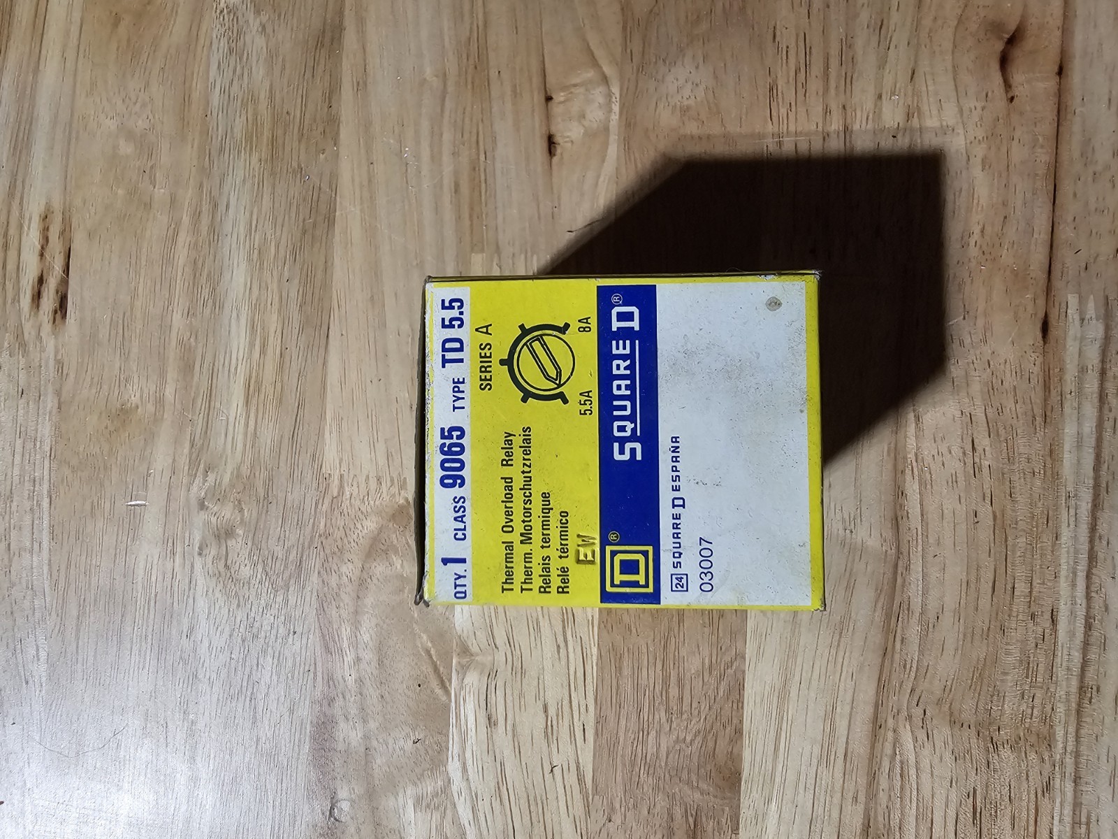 Square D Industrial Relay & Overload Lot NOS 8501 KU-13 KL-12 9065 TD2.6…
