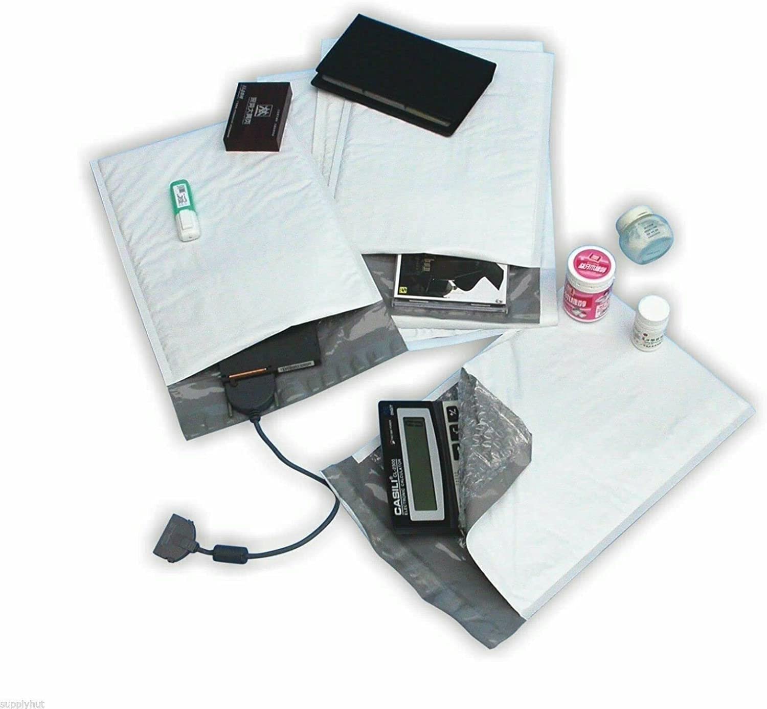 100 #2 8.5×12 Poly Bubble Padded Envelopes Mailers Shipping Case 8.5″x12″