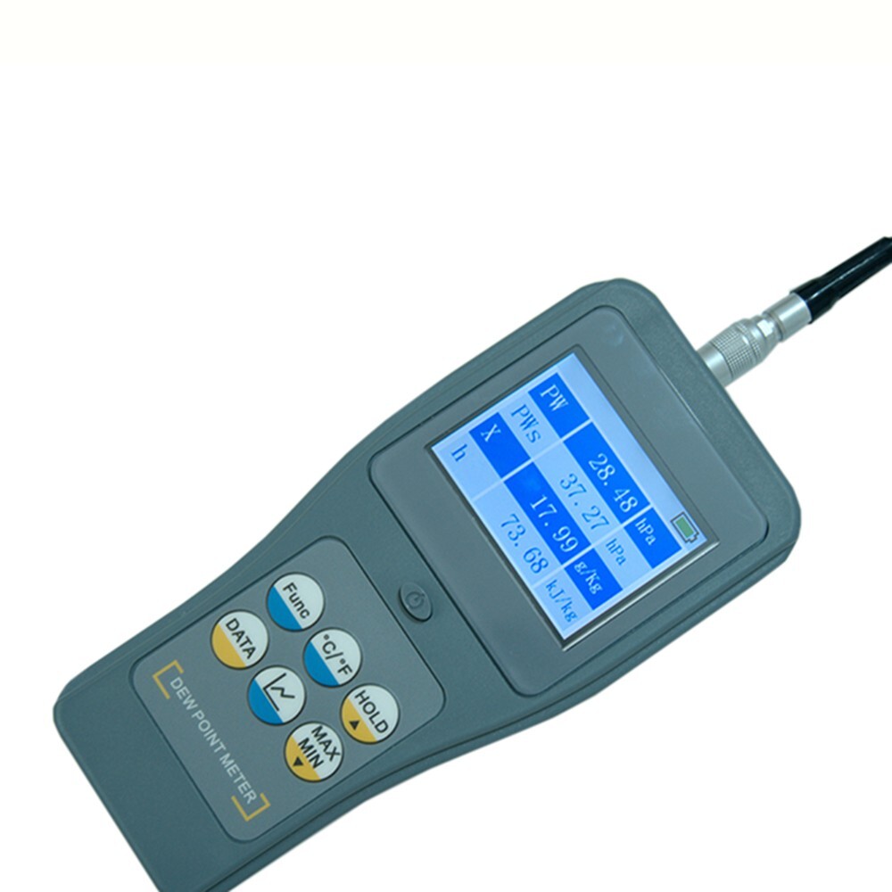 Split Type Dew Point Meter with Ambient Temperature Range -40~125°C (-40~257°F)