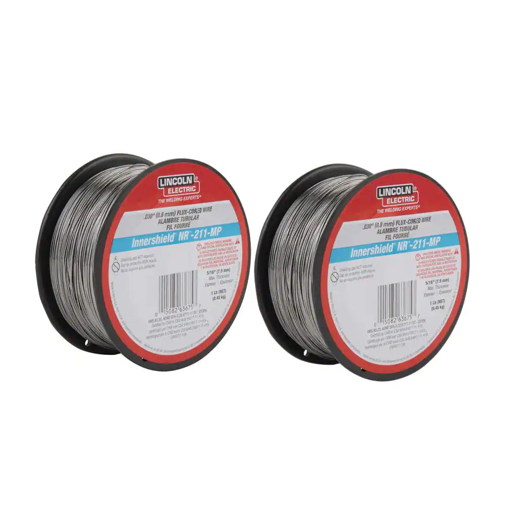 0.030 In. Innershield NR211-MP Flux-Core Welding Wire for Mild Steel