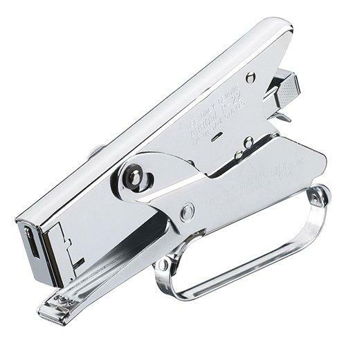 Arrow Fastener P22 Heavy Duty Plier Type Stapler Gun 40-Sheet Chrome Finish New